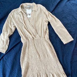 Zara linen dress
